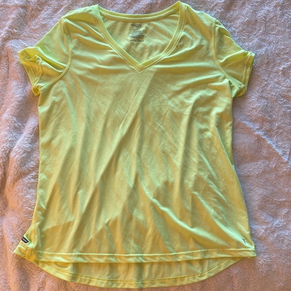 Neon yellow athletic tee - Picture 1 of 2